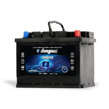 Ắc quy khô miễn bảo dưỡng Đồng Nai PTZ6L ISS dành cho xe có Idling Stop - 12V - 6Ah
