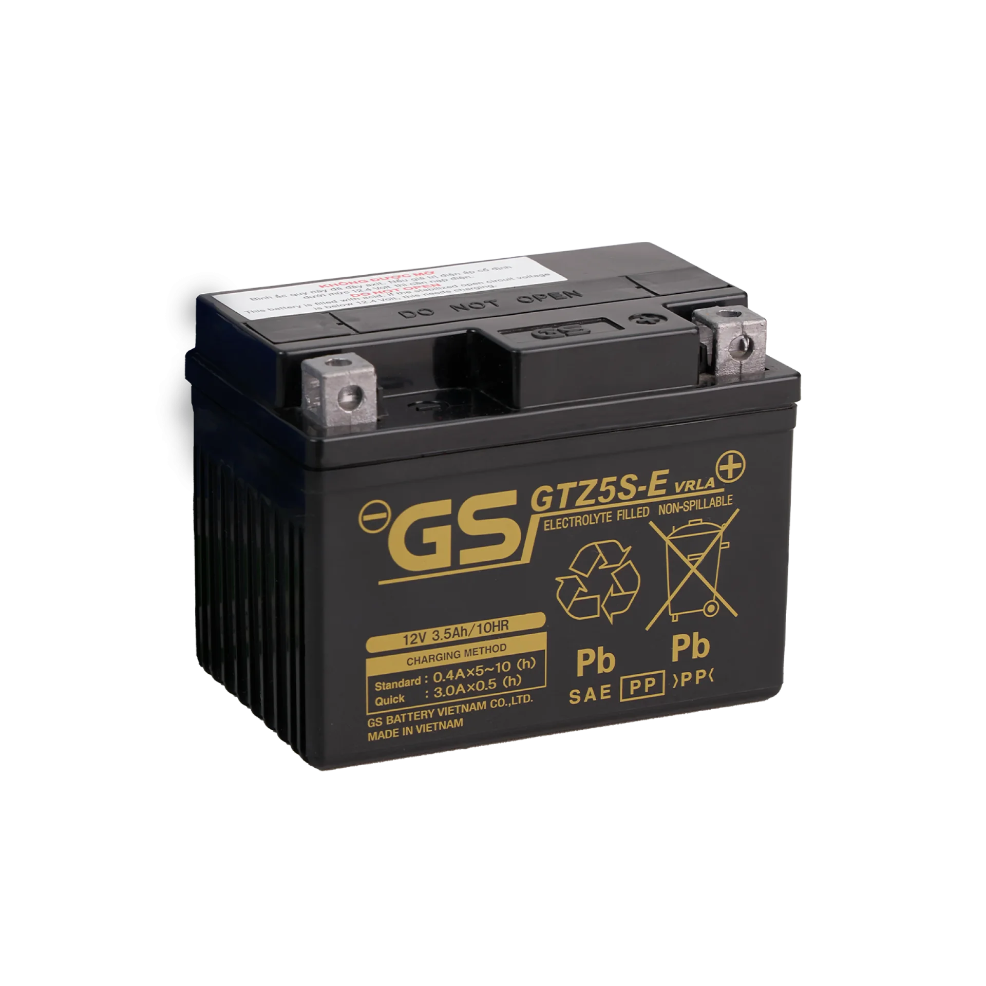 Bình GS GTZ5S-E (12V-3.5Ah)