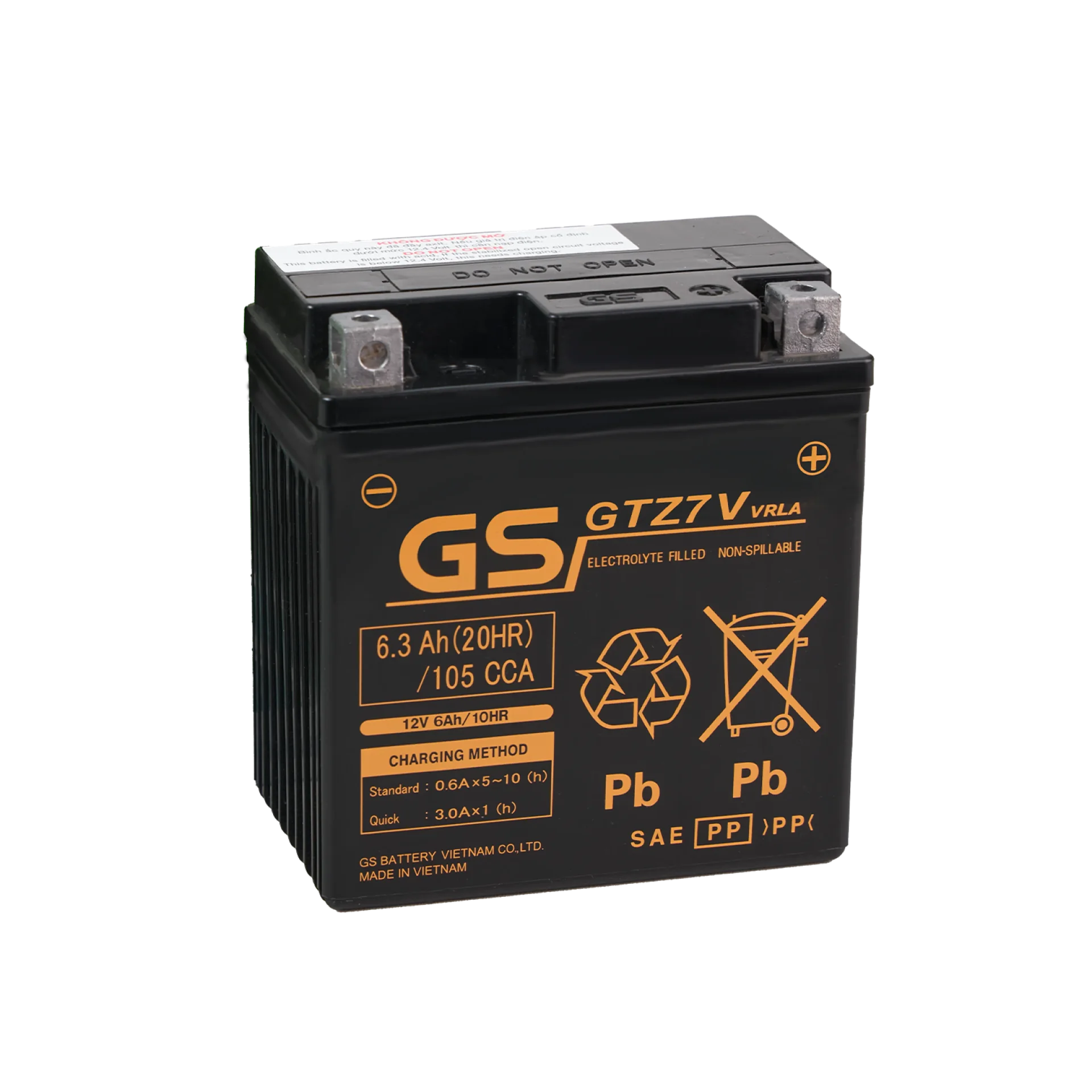 Bình GS GTZ7V (12V-6Ah)
