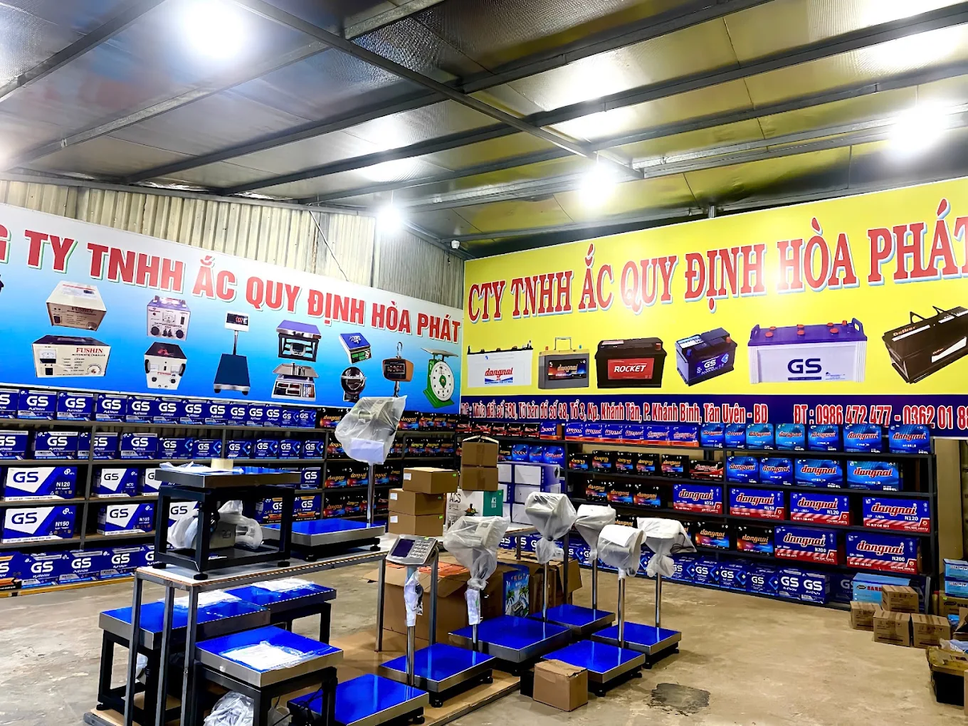 Ắc Quy Tân Uyên Định Hòa Phát